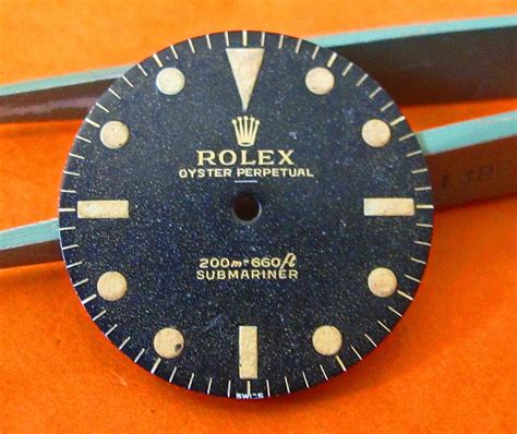 vintage rolex submariner dial parts